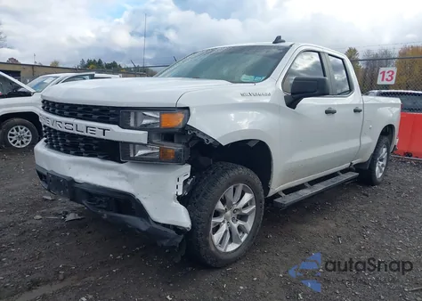 2019 Chevrolet Silverado 1500 Custom from USA, damaged, VIN 1GCRYBEF4KZ410520